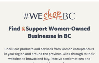 Support Women Entrepreneurs in BC