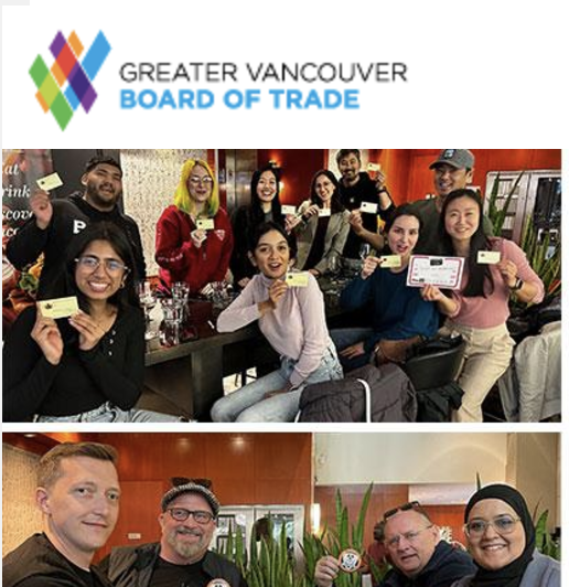 Greater Vancouver Board of Trade Members Experience