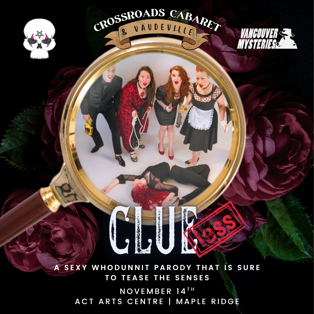 murder mystery poster maple ridge act theatre